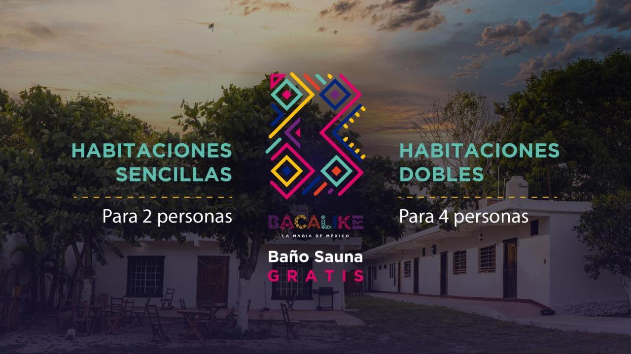 Hotel & Temazcal Bacalike Bacalar Exteriör bild